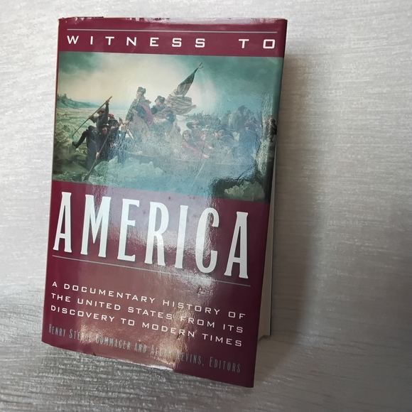 Barnes & Noble Other - Barnes & Noble Witness to America Coffee Table Book - Red and Green